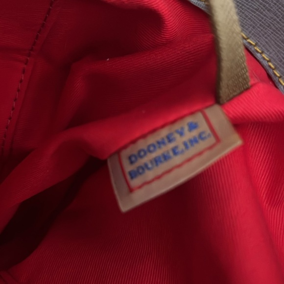 Dooney & Bourke Penelope Shopper Neutral Colors Grey /Tan Large Bag EUC Dust bag - Picture 9 of 16